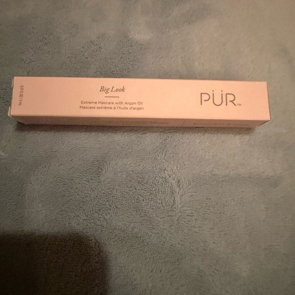 PUR - BIG LOOK LENGTHENING MASCARA WITH ARGAN OIL - New in Box - Black